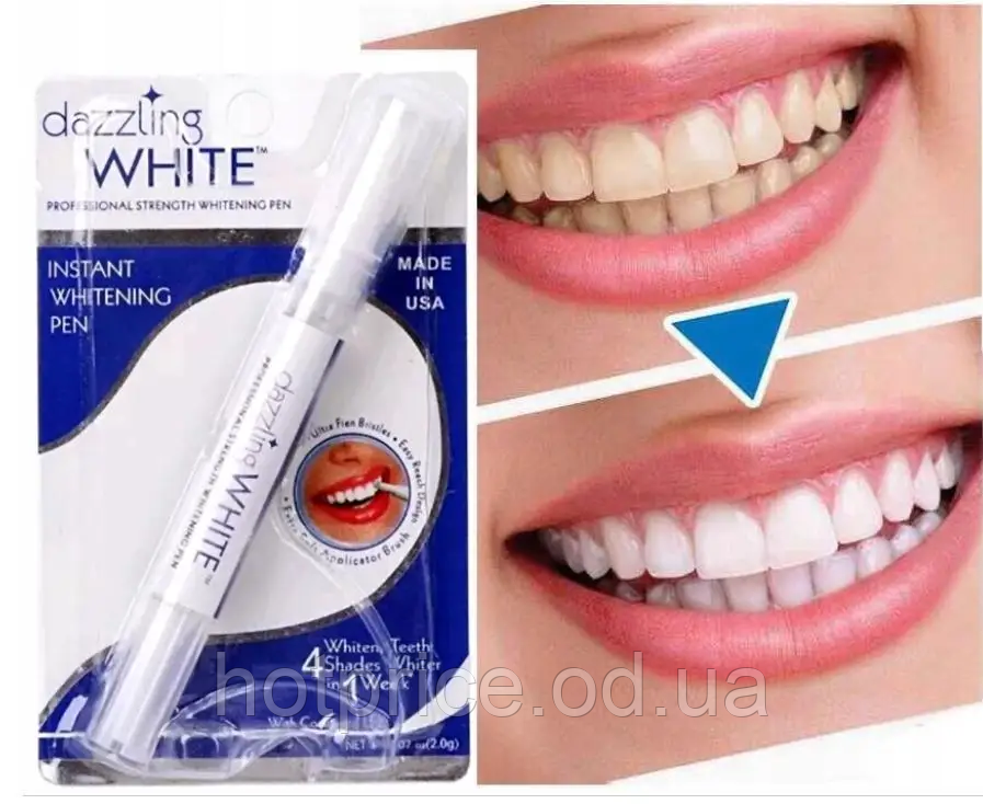 Карандаш для отбеливания зубов Dazzling White [ОПТ] - фото 5 - id-p1888372558