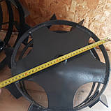Грунтозачепи 370мм*150мм ступиця 23мм шестигранна для мотоблока та культиватора, фото 3