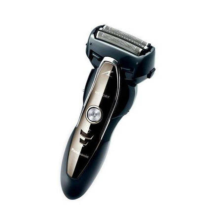 Бритва електрична Panasonic ES-ST25KS820 — 3 головки, 13 000 об/хв, сухе/вологе гоління, срібно-чорна, фото 2