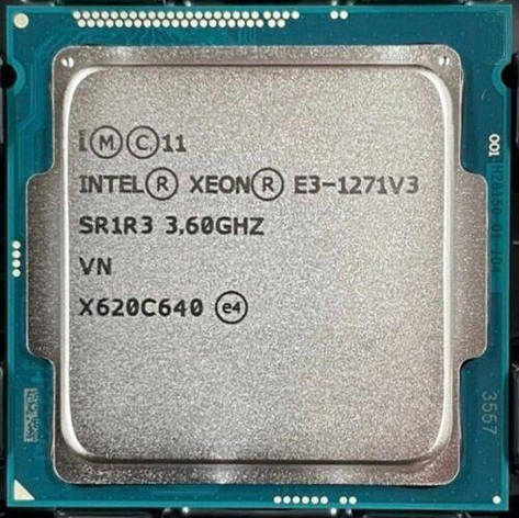 Процесор Intel® Xeon® E3-1271 v3, LGA1150 3.6-4.0GHz ( i7-4790), фото 1