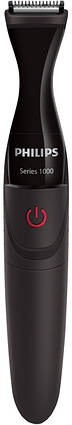 Тример Philips MG1100/16 — для бороди й вусів, 4 насадки, батарейковий, фото 1