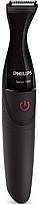 Тример Philips MG1100/16 — для бороди й вусів, 4 насадки, батарейковий, фото 2