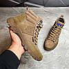 Чоловічі тактичні берці демісезонні з гербом койот, військові черевики весна осінь, армійське взуття демі 40-45, фото 6