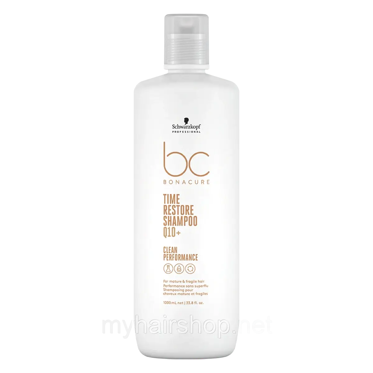 Шампунь для зрілого волосся Schwarzkopf BC Bonacure Time Restore 1000 мл