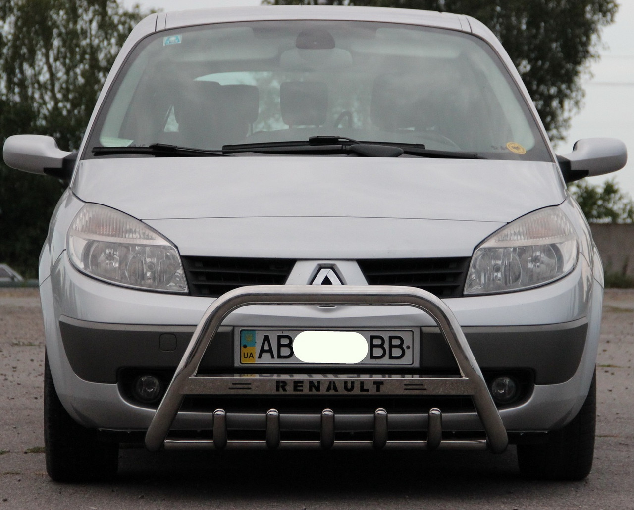 Кенгурник WT на Renault Scenic (2002-2009) Рено Сценик PRS, фото 1