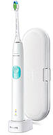 Щітка зубна електр. Philips, Sonicare ProtectiveClean 4300, 62т. колив/хв, насадок-1, футляр, білий