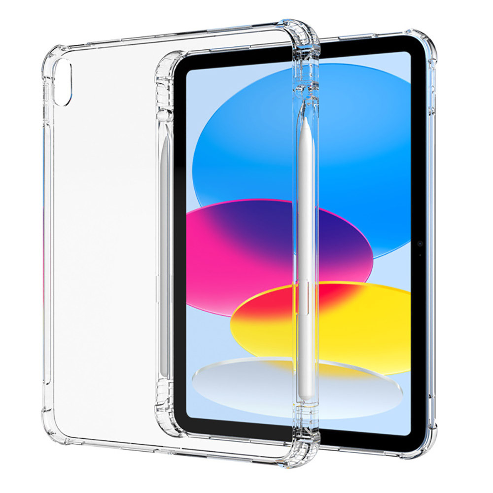 TPU чохол Galeo Anti-Shock with Pencil Holder для Apple iPad 10th Gen 10.9" (2022) Transparent, фото 1