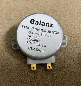 Двигун піддона для НВЧ-печі Galanz 30V GAL-5-30-TD 5/6rpm