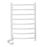 Електрична рушникосушка Flyme White Classic 8L (сенсорний терморегулятор, таймер) колір білий / ліва, фото 2