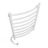 Електрична рушникосушка Flyme White Classic 8L (сенсорний терморегулятор, таймер) колір білий / ліва, фото 4