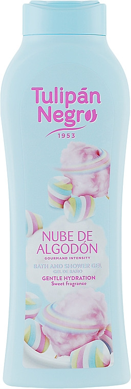 Гель для душу "Бавовняна хмара" Tulipan Negro Shower Gel