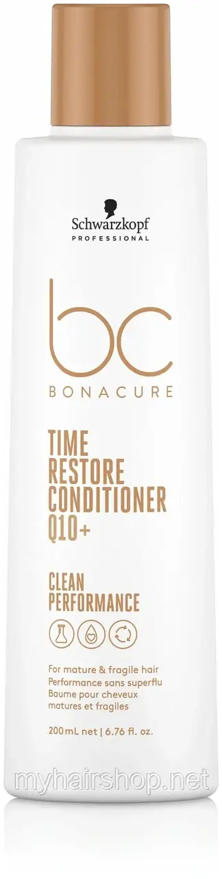Кондиціонер для зрілого волосся Schwarzkopf BC Bonacure Time Restore 200 мл