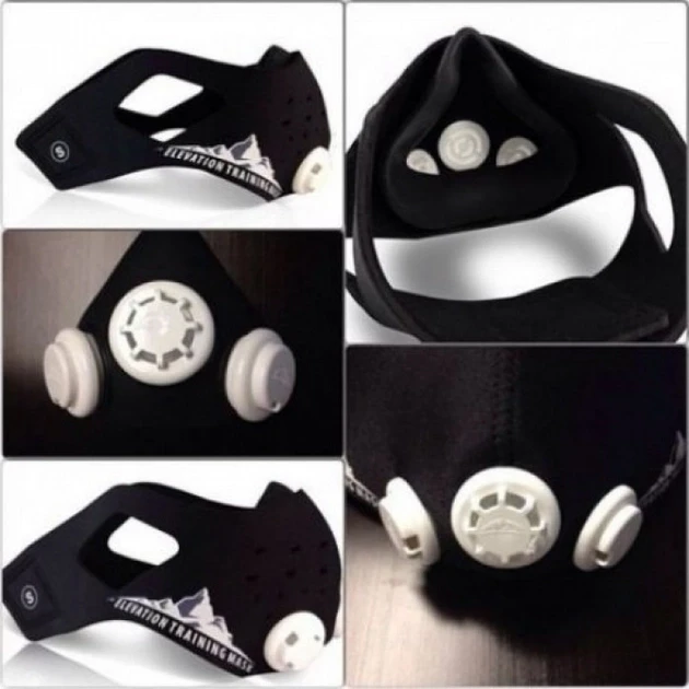 Тренировочная силовая маска дыхательная для бега и тренировок Elevation Training Mask 2.0 Маска для тренировки - фото 7 - id-p1888386482