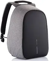 Городской рюкзак антивор Bobby Bag 9008 + USB порт и выход для наушников черно-серый