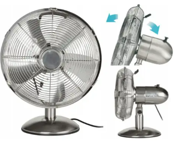 Настільний вентилятор диам 30см SilverCrest STVM 30 B1