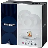 Столовий сервіз Luminarc Louis XV White V2940 18 предметів