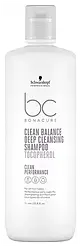 Шампунь для глибокого очищення Schwarzkopf BC Bonacure Сlean Balance 1000 мл