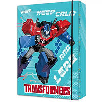 Папка для тетрадей на резинках Kite Transformers TF17-210, В5