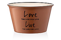 Бульйонниця Ardesto Way of Life 550 мл, коричнева, кераміка