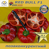 Перець ультра- ранній ратунда Ред Булл F1/ Red Bull F1, ТМ Spark Seeds (США), 500 насінин, фото 2