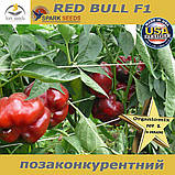 Перець ультра- ранній ратунда Ред Булл F1/ Red Bull F1, ТМ Spark Seeds (США), 500 насінин, фото 3