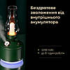 Зволожувач повітря аромадифузор нічник електричний для дому LA-0621 в ретро стилі чорний, фото 2