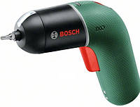 Отвертка аккумуляторная Bosch IXO VI full,3.6В 1х1.5Ач, 4.5Нм, 10 бит, 2 насадки, кейс, 0.34кг