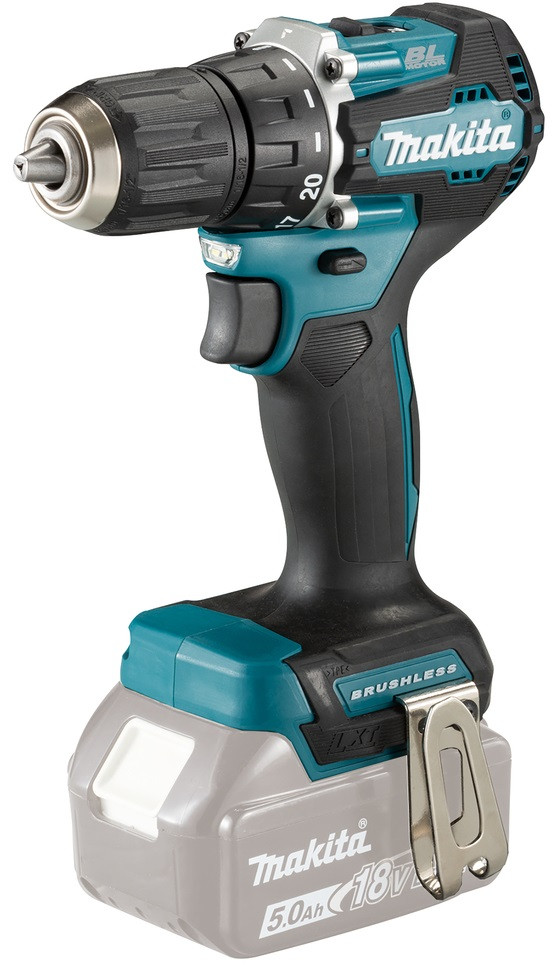 Шурупокрут-дриль акумуляторний Makita DDF487Z, 18В, 25/40Нм, 0-500/0-1700об/хв, 1.3кг, без АКБ і ЗП