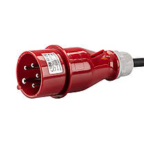 Теплова гармата електрична Neo Tools, 5кВт, 100м кв., 366м куб./г, 380В, нагрів. елемент - нерж. сталь, IPX4, чорний, фото 4