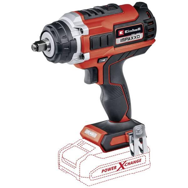 Гайкокрут ударний Einhell IMPAXXO 18/400 - Solo, PXC, 18В, 2900об/хв, 400Нм, 2100об/хв, 3300 уд/хв, 2кг, без АКБ і ЗП