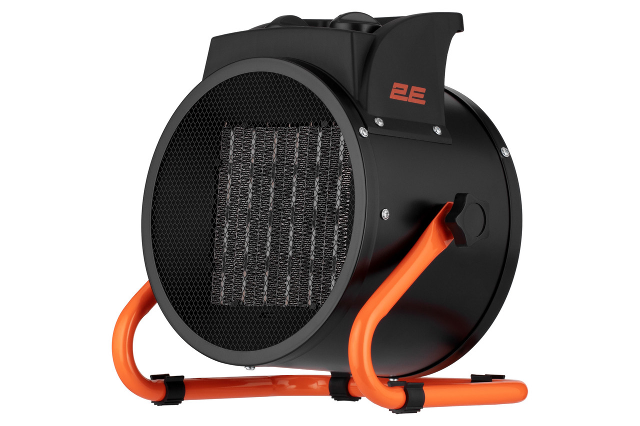 Теплова гармата 2E Ceramic — 3 кВт, до 30 м², 280 м³/год, керамічний нагрівальний елемент (PTC)