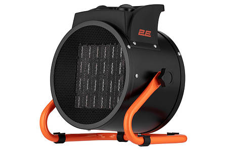 Теплова гармата 2E Ceramic — 3 кВт, до 30 м², 280 м³/год, керамічний нагрівальний елемент (PTC), фото 1