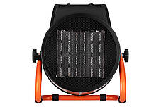 Теплова гармата 2E Ceramic — 3 кВт, до 30 м², 280 м³/год, керамічний нагрівальний елемент (PTC), фото 3