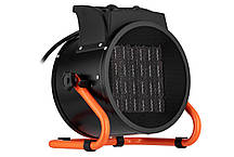 Теплова гармата 2E Ceramic — 3 кВт, до 30 м², 280 м³/год, керамічний нагрівальний елемент (PTC), фото 5