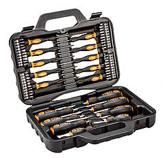Викрутки Neo Tools, набір 58 од., біти, кейс