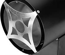Теплова гармата газова GRAPHITE, акумуляторна 18В, 30кВт, 200м кв., 500м куб./год, IP24, чорний, фото 5