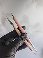 Дотс і кисть для дизайну нігтів (2 в 1)