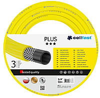 Шланг садовый Cellfast PLUS, 3/4'', 50м, 3 слоя, до 25 Бар, -20 +60°C