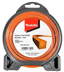 Ліска косильна Makita 2.4 мм, 15 м