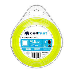 Ліска косильна Cellfast квадрат 1.6 x 15м
