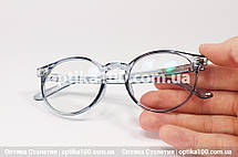 Круглі окуляри з комп'ютерною корейською лінзою Blue Ray Cut UV-MAX 420, фото 2