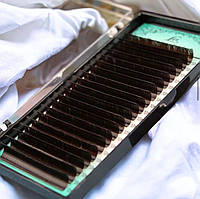 Вії LEX D 0.10 (8-12) Dark Chocolate