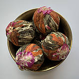 Зв'язаний чай Метіс лілія й хризантема 100 г, фото 2