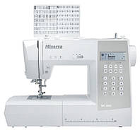 Швейная машина МINERVA MC 250C , компьютер-ная, 70Вт, 197 шв.оп., петля автомат, белый + серый