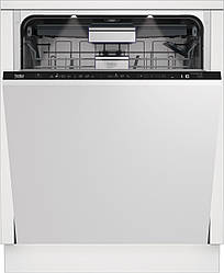 Посудомийна машина Beko вбудована, 15компл., A++, 60см, дисплей, 3й кошик,  білий