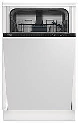 Посудомийна машина Beko вбудована, 10компл., A++, 45см, дисплей, білий