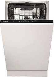 Посудомийна машина Gorenje вбудовувана, 11компл., A++, 45см, 3й кошик, білий