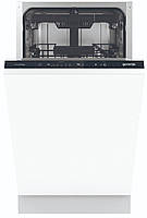 Посудомоечная машина Gorenje встраиваемая, 11компл., A+++, 45см, инвертор, 3я корзина, белый