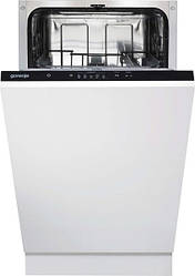 Посудомийна машина Gorenje вбудовувана, 9компл., A++, 45см, білий
