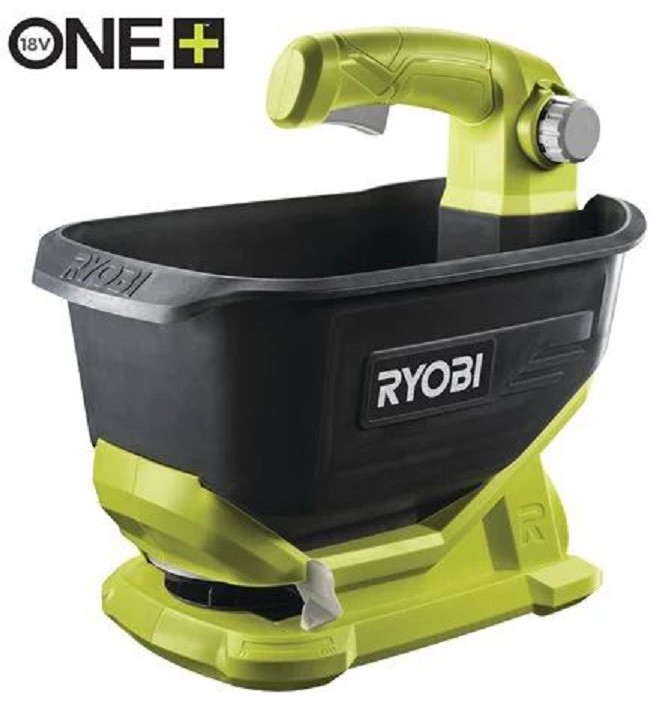 Сіялка акумуляторна Ryobi OSS1800, 18В ONE+, розкид 2.5-3.5 м, ємність 4л